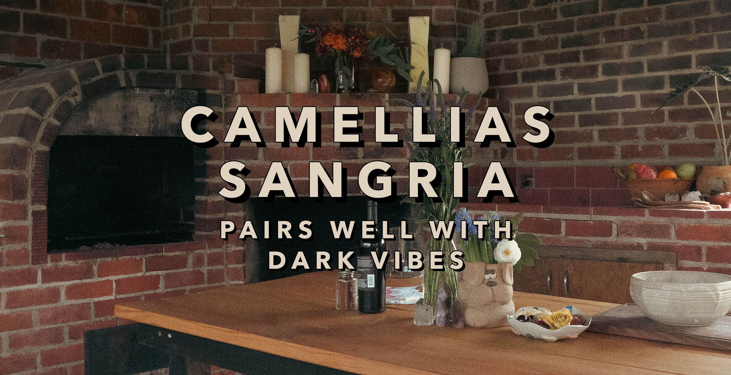 Camellias Sangria.
