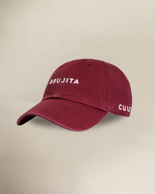 Brujita Cult Hat: Burgundy